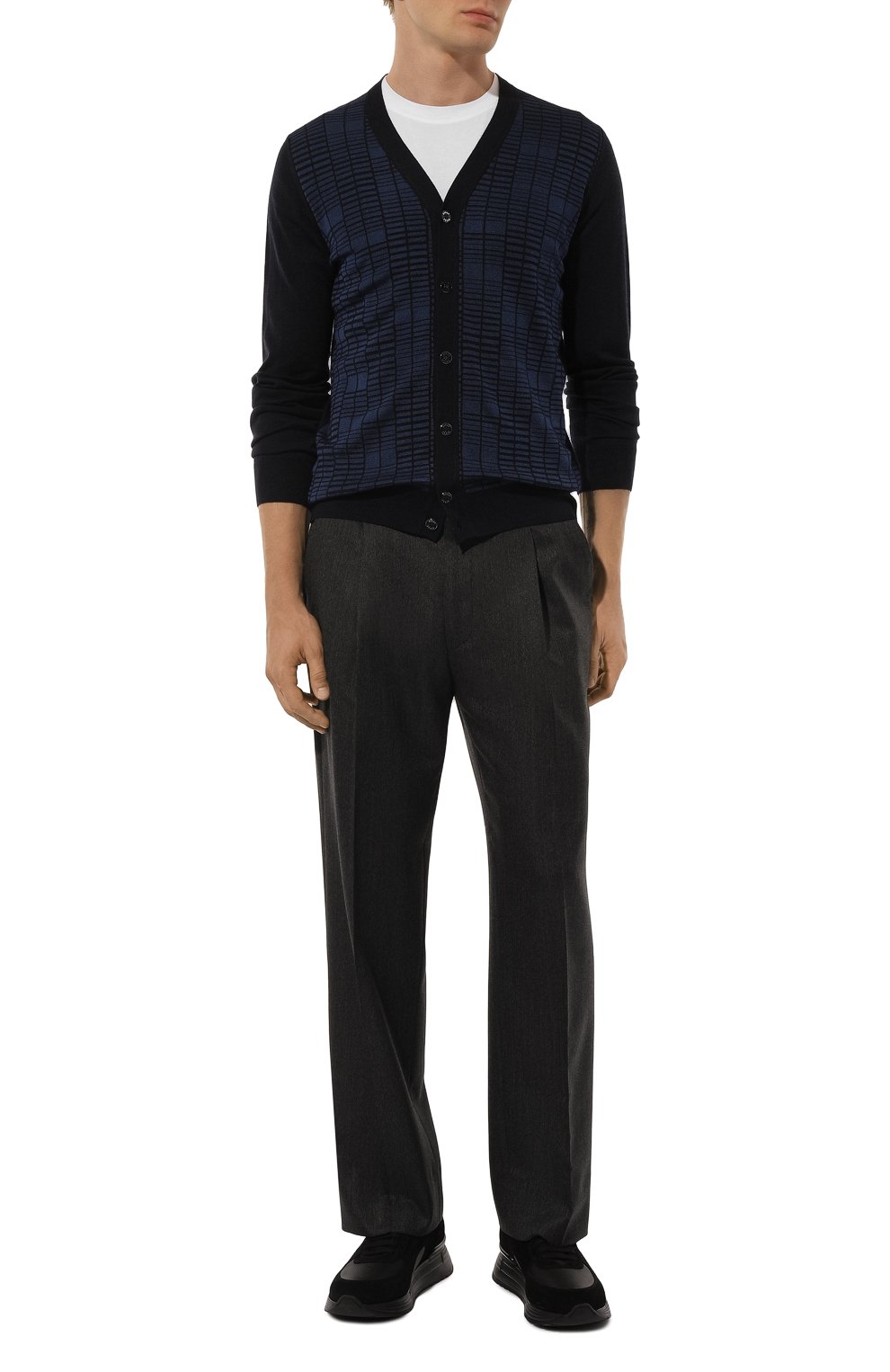 Кардиган из шерсти и шелка ZILLI, арт. KCA001M0230VSQA00, фото 2