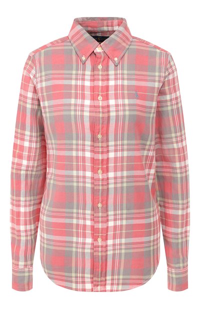 Женская хлопковая рубашка POLO RALPH LAUREN, арт. 211704805