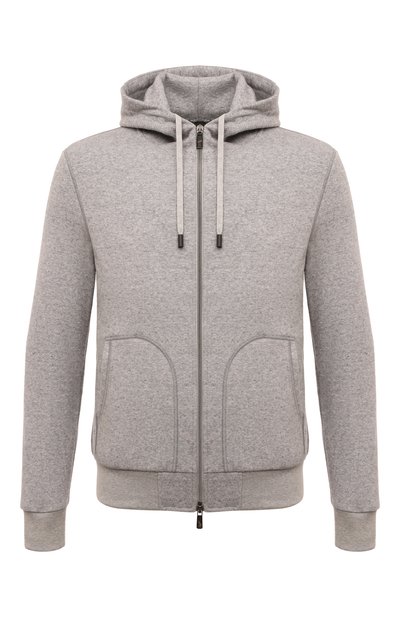 Мужской толстовка из хлопка и шерсти CAPOBIANCO, арт. 17M407.TF00.