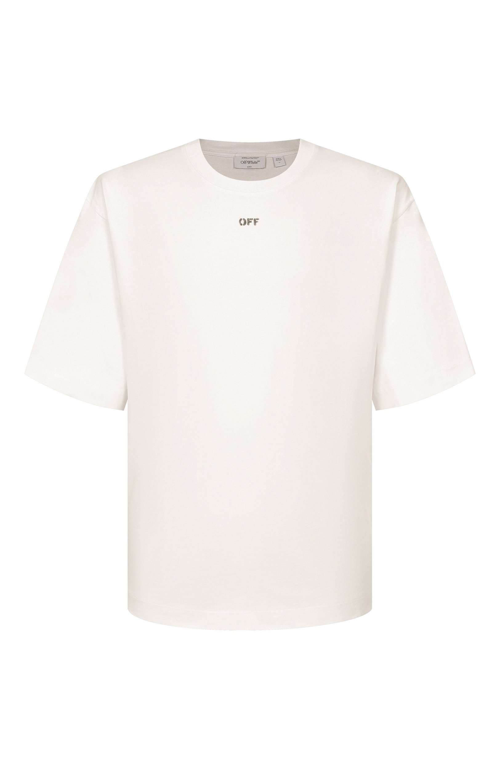 Хлопковая футболка OFF-WHITE, арт. 0MAA120F26JER00R1, фото 1