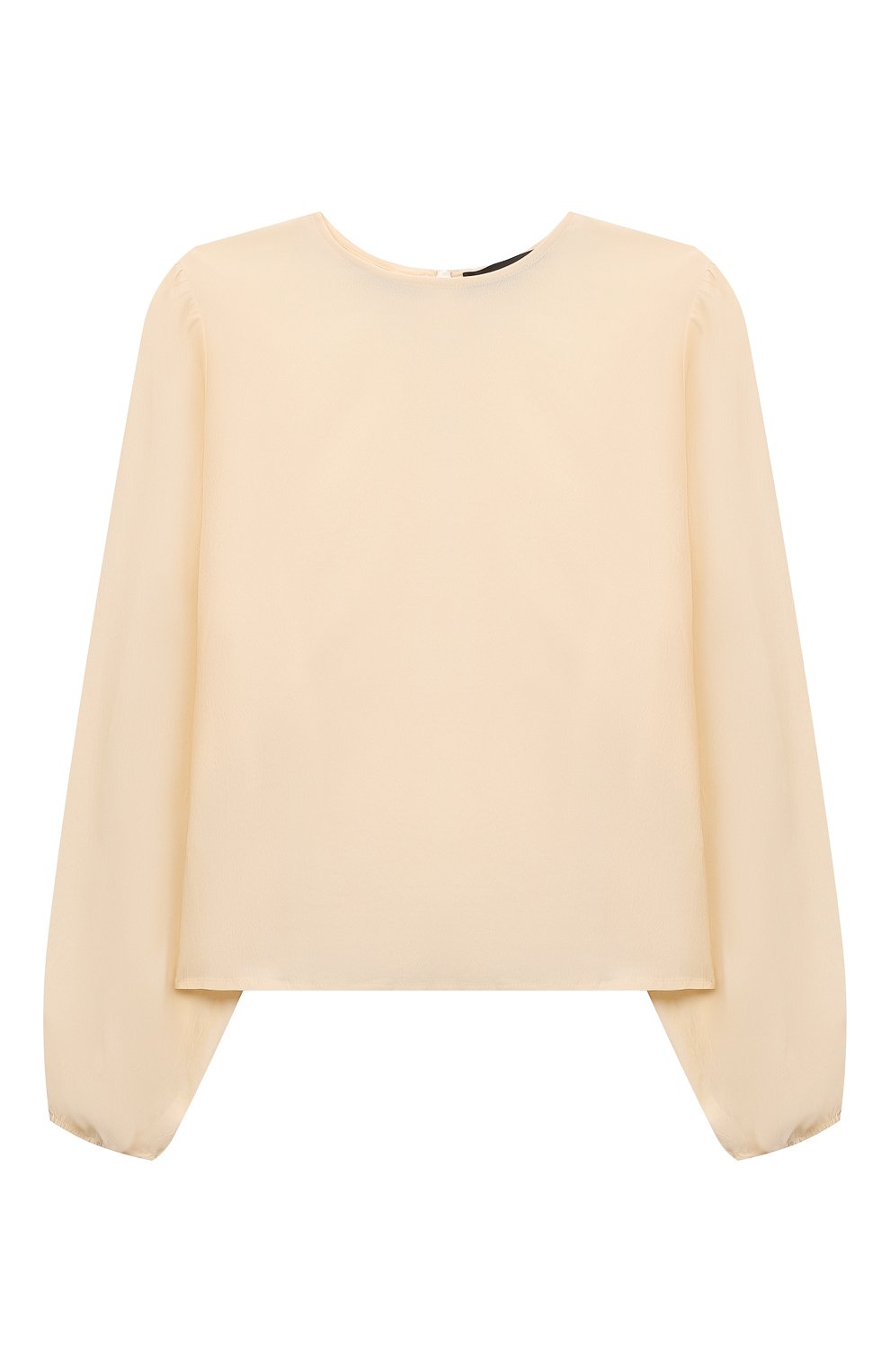 Блузка VERSACE кремового цвета по цене 21850 руб., арт. 1016354/1A11416/8-14, фото 1 Блузка VERSACE, арт. 1016354/1A11416/8-14, фото 1