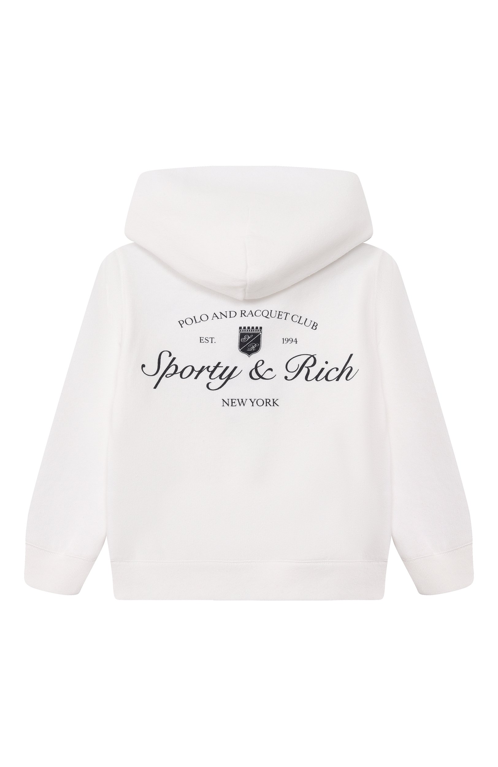 Худи SPORTY AND RICH белого цвета по цене 17550 руб., арт. WS09575325WH01_001, фото 2 Худи SPORTY AND RICH, арт. WS09575325WH01_001, фото 2