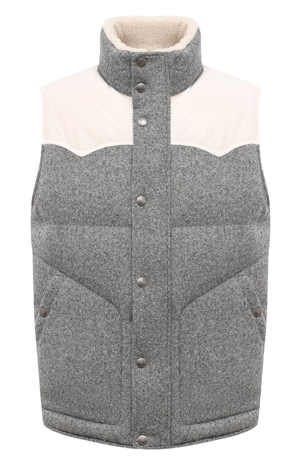 Пуховый жилет BRUNELLO CUCINELLI, арт. MQ4651942, фото 1