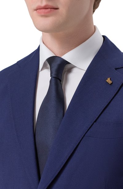 Мужской шелковый галстук KITON, арт. UCRVKPC07201