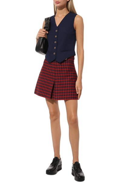 Шерстяная юбка GUCCI, арт. 643737 ZAGEL, фото 2