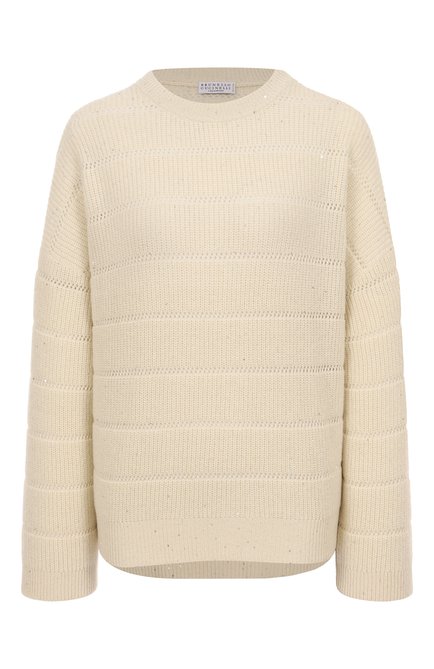 Женский свитер из кашемира и шерсти BRUNELLO CUCINELLI, арт. MBM738200P
