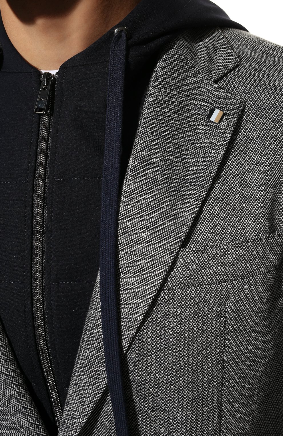 Однобортный пиджак BOSS, арт. 50473715, фото 5