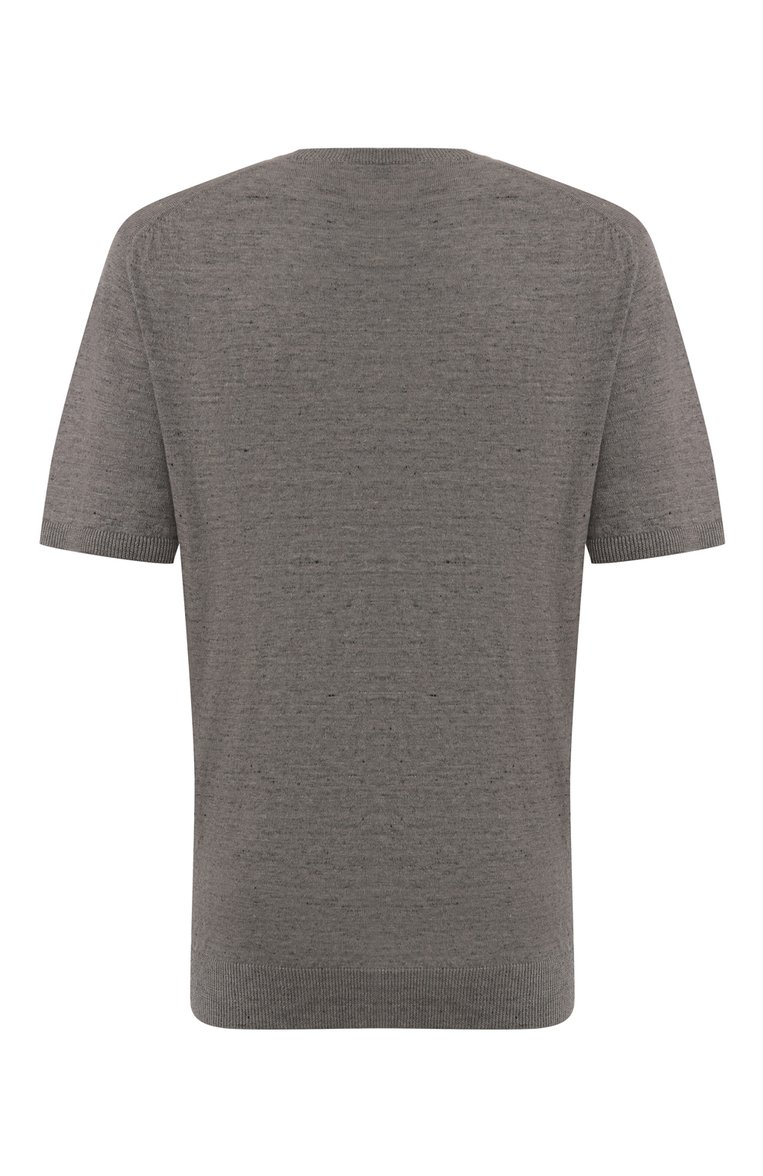 Джемпер изо льна и хлопка IL BORGO CASHMERE, арт. MS55-726G0BIG P, фото 2