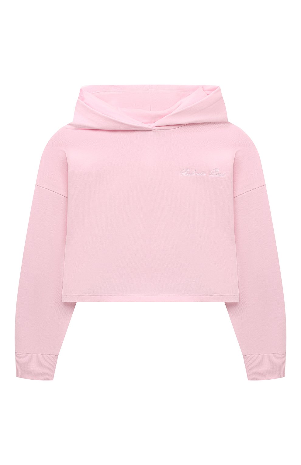 Укороченное худи BALMAIN, арт. BV4A00, фото 1