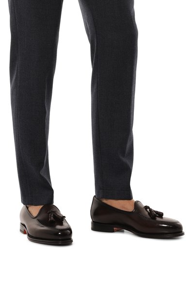 Кожаные лоферы andrea SANTONI, арт. MCAG18970MC1HVVD, фото 3