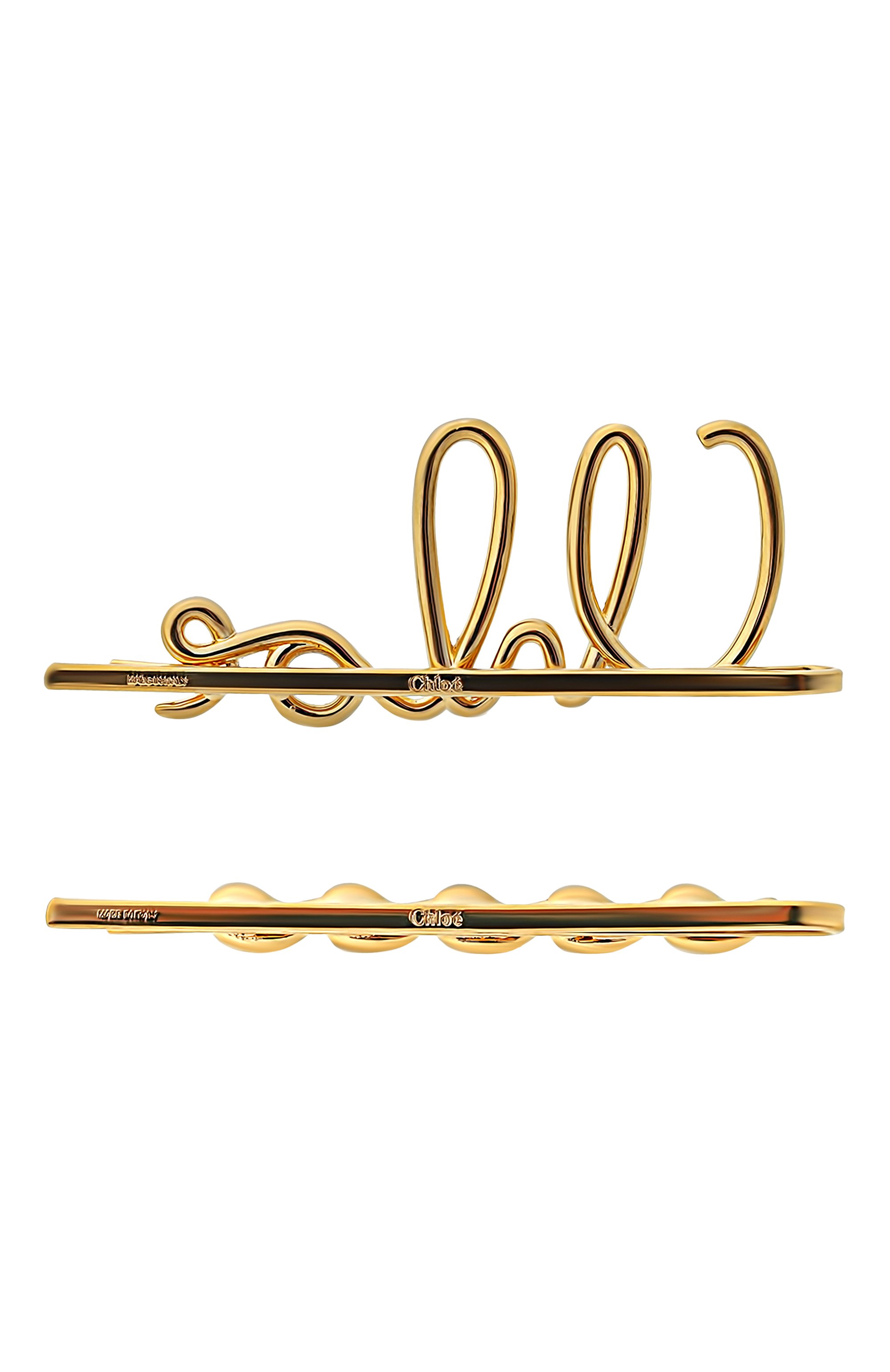 Комплект из двух заколок для волос CHLOÉ, арт. CHC24WFT43CB7, фото 2