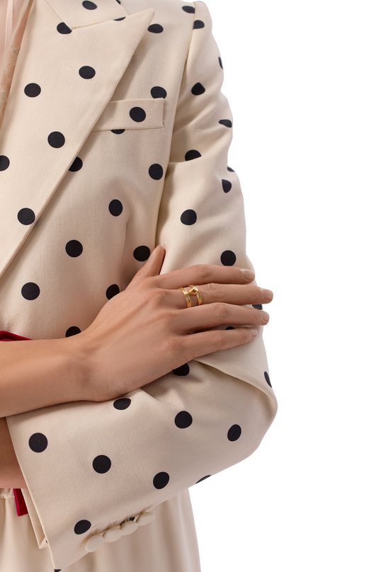 Кольцо VLogo Signature Valentino 8W2J0Y58/MET Золотой  8W2J0Y58/MET Фото 2