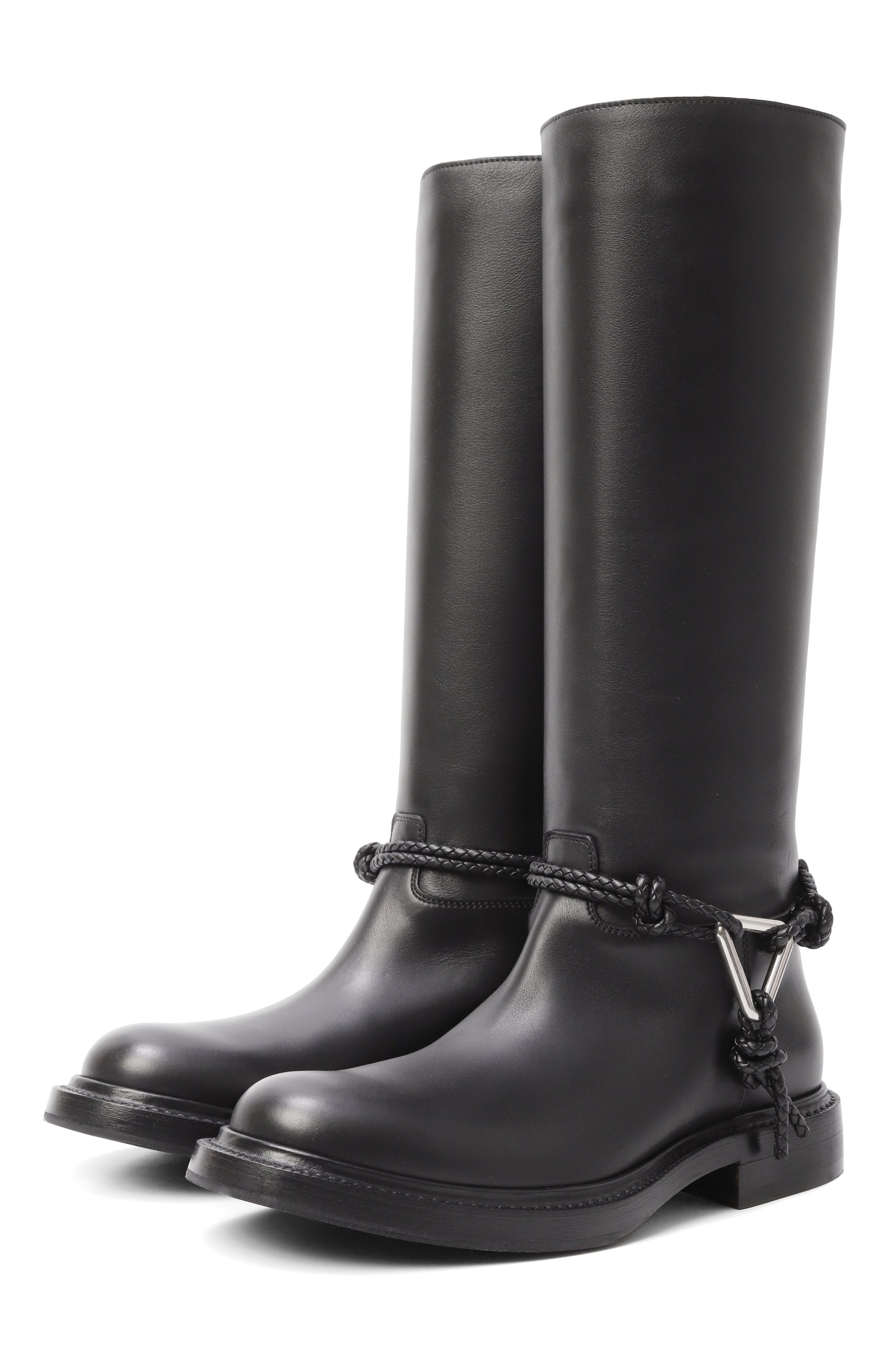 Кожаные сапоги james BOTTEGA VENETA, арт. 843952/V60E0, фото 1