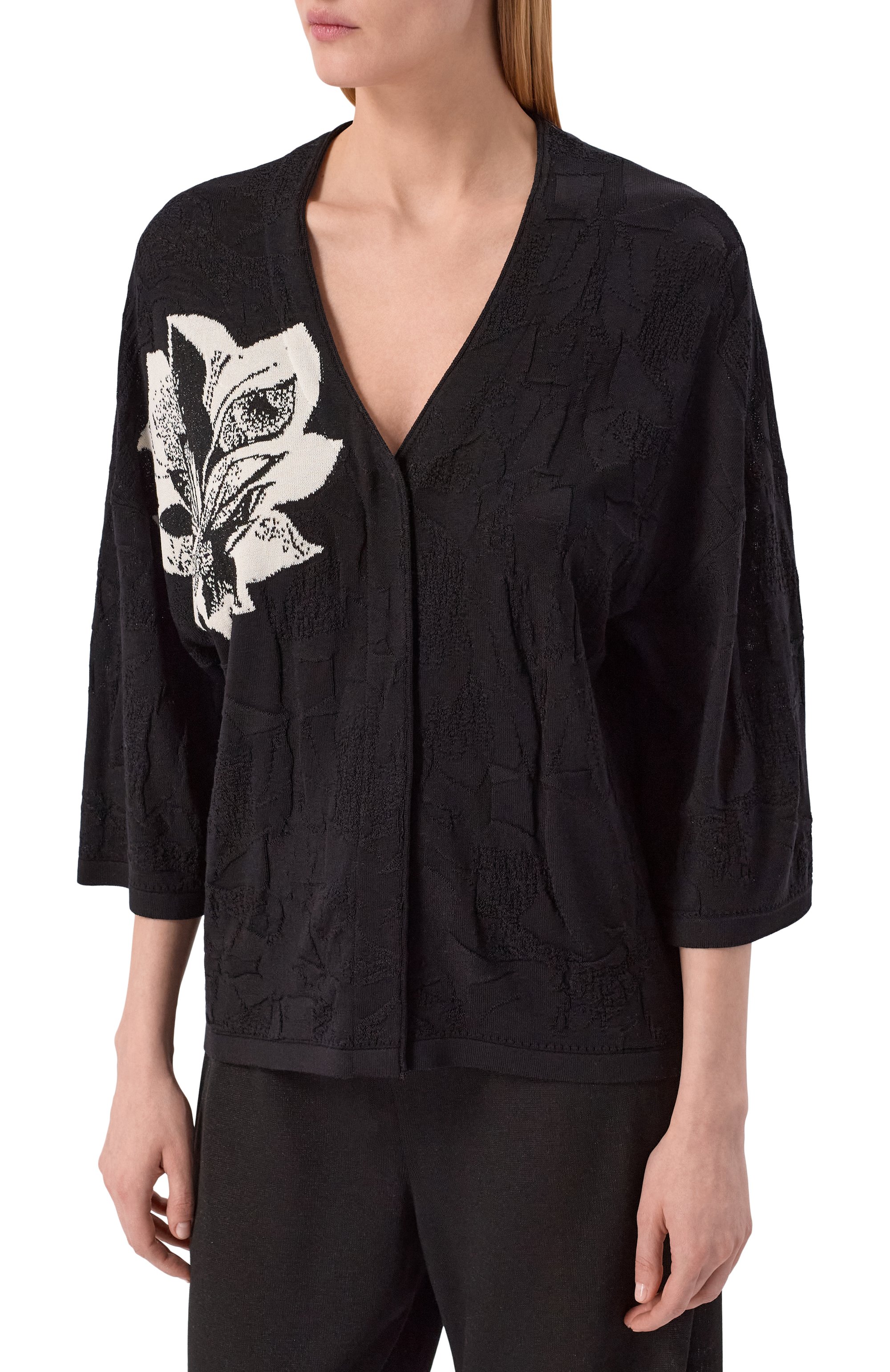 Кардиган из ше лка и вискозы FREEAGE, арт. S26.CR117.6079.900, фото 3