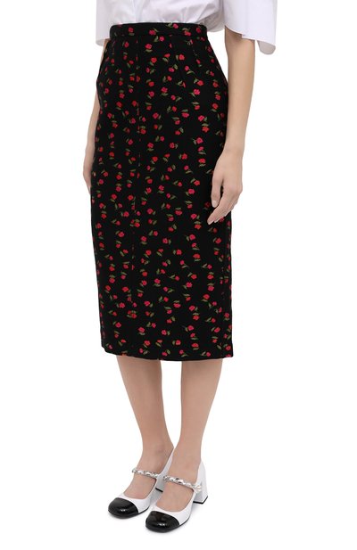 Юбка из шерсти и шелка N21, арт. 20I N2M0/CC13/3133, фото 4