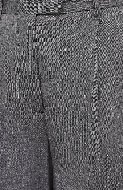 Шорты из вискозы и льна LORENA ANTONIAZZI, арт. P2117PA113/3377, фото 5