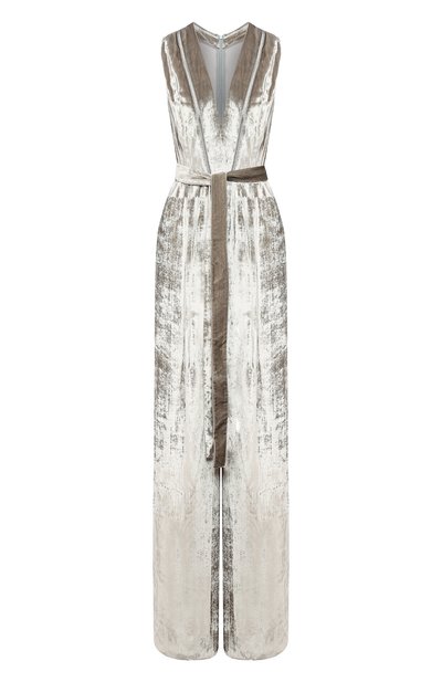 Бархатный комбинезон с поясом BOTTEGA VENETA, арт. 523968/VER00, фото 1