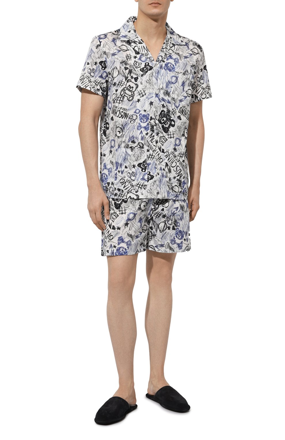 Хлопковая пижама MOSCHINO, арт. 231V6/A7803/4414, фото 2