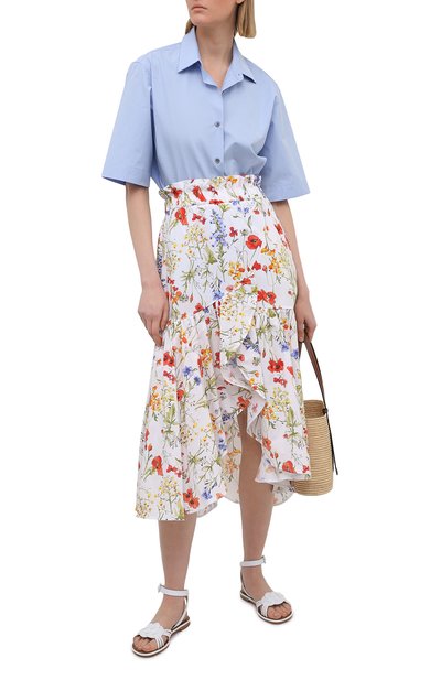 Кожаные сандалии ella CHRISTIAN LOUBOUTIN, арт. 1210704/ELLA FLAT, фото 2