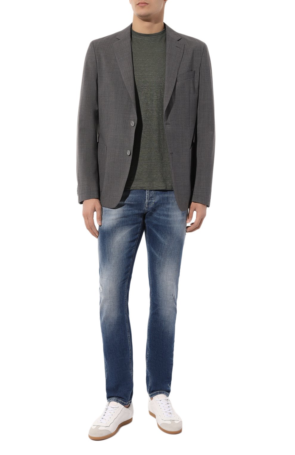 Льняная футболка FEDELI, арт. 7UED0151, фото 2