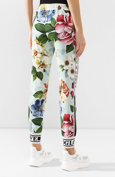 Джоггеры из вискозы DOLCE & GABBANA, арт. FTA1DT/FSRMJ, фото 4