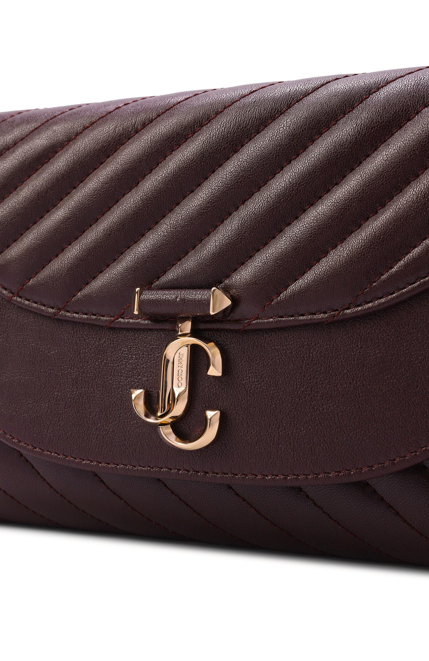 Клатч curve JIMMY CHOO, арт. AVN CURVE CLUTCH/HBU_001, фото 6