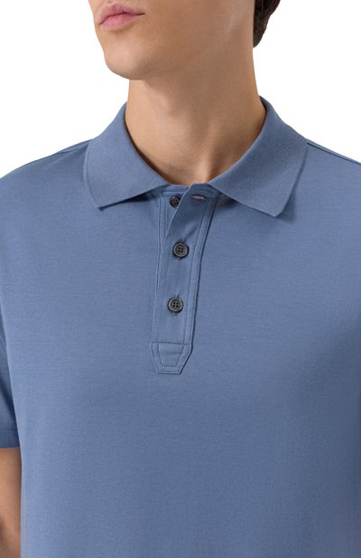 Хлопковое поло BRIONI, арт. UJPM0L/0A613, фото 5