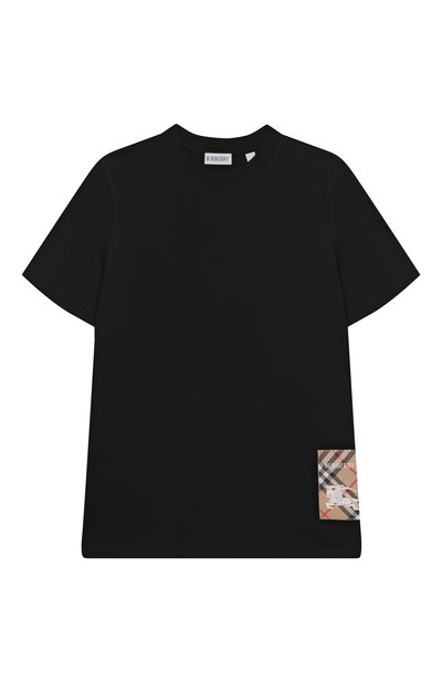 Хлопковая футболка BURBERRY, арт. 8096554