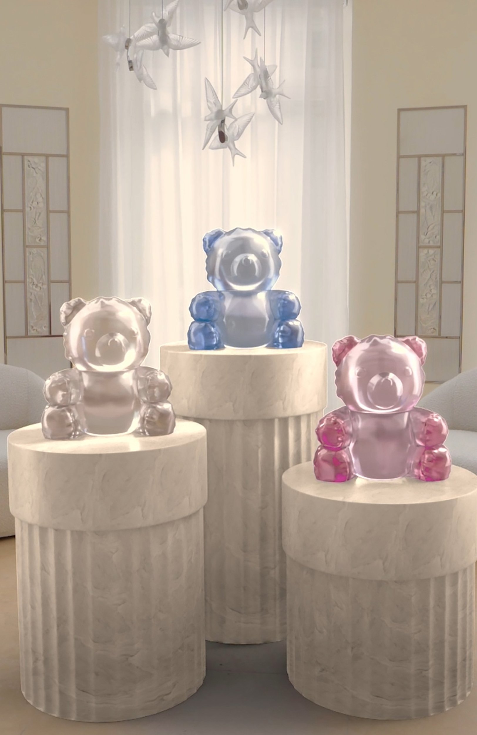Скульптура teddy air LALIQUE, арт. 10874500, фото 5