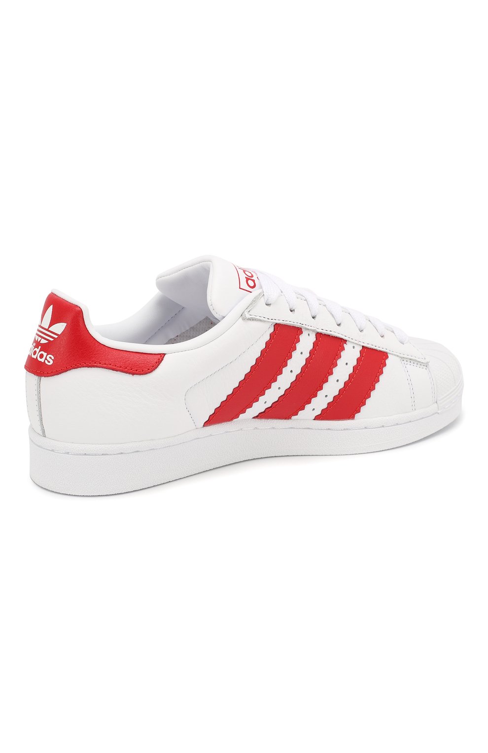 Кожаные кеды superstar ADIDAS ORIGINALS, арт. BD7370, фото 4