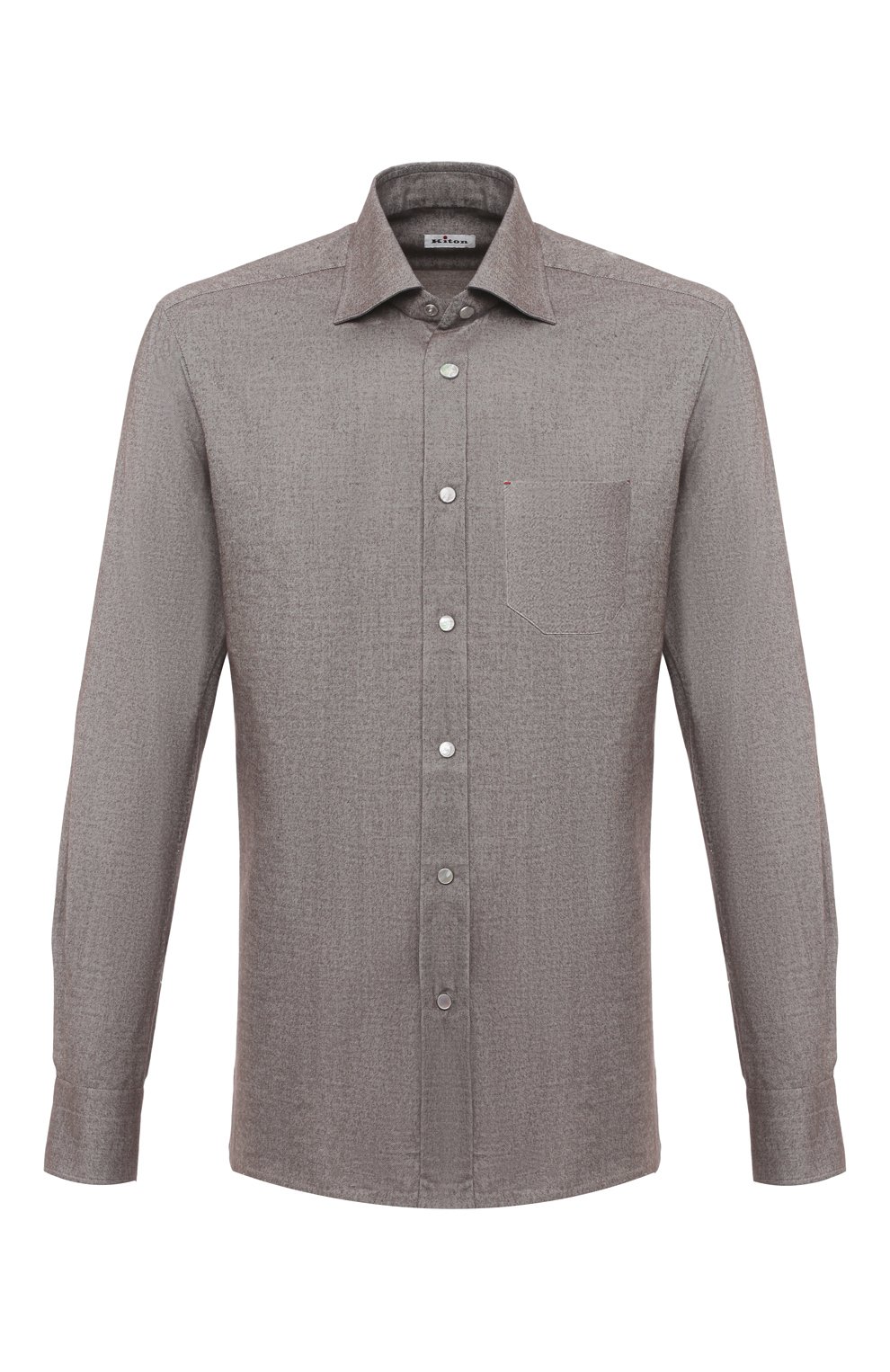 Хлопковая рубашка KITON, арт. UMCNERCH0749108, фото 1