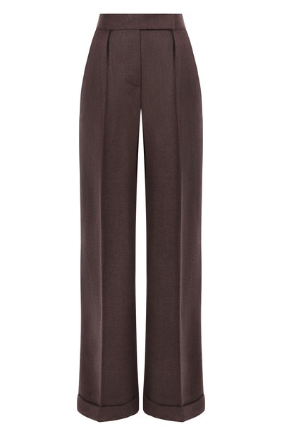Женские брюки из шерсти и кашемира KITON, арт. D56108K0563G08