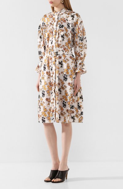 Платье с поясом VICTORIA, VICTORIA BECKHAM, арт. 2220WDR001184A, фото 3