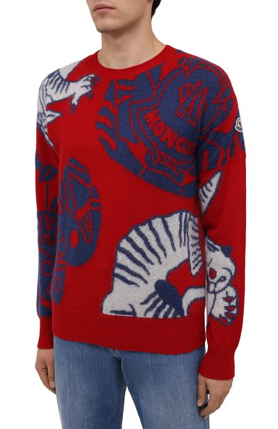 Шерстяной свитер MONCLER, арт. G2-091-9C000-22-M1257, фото 3