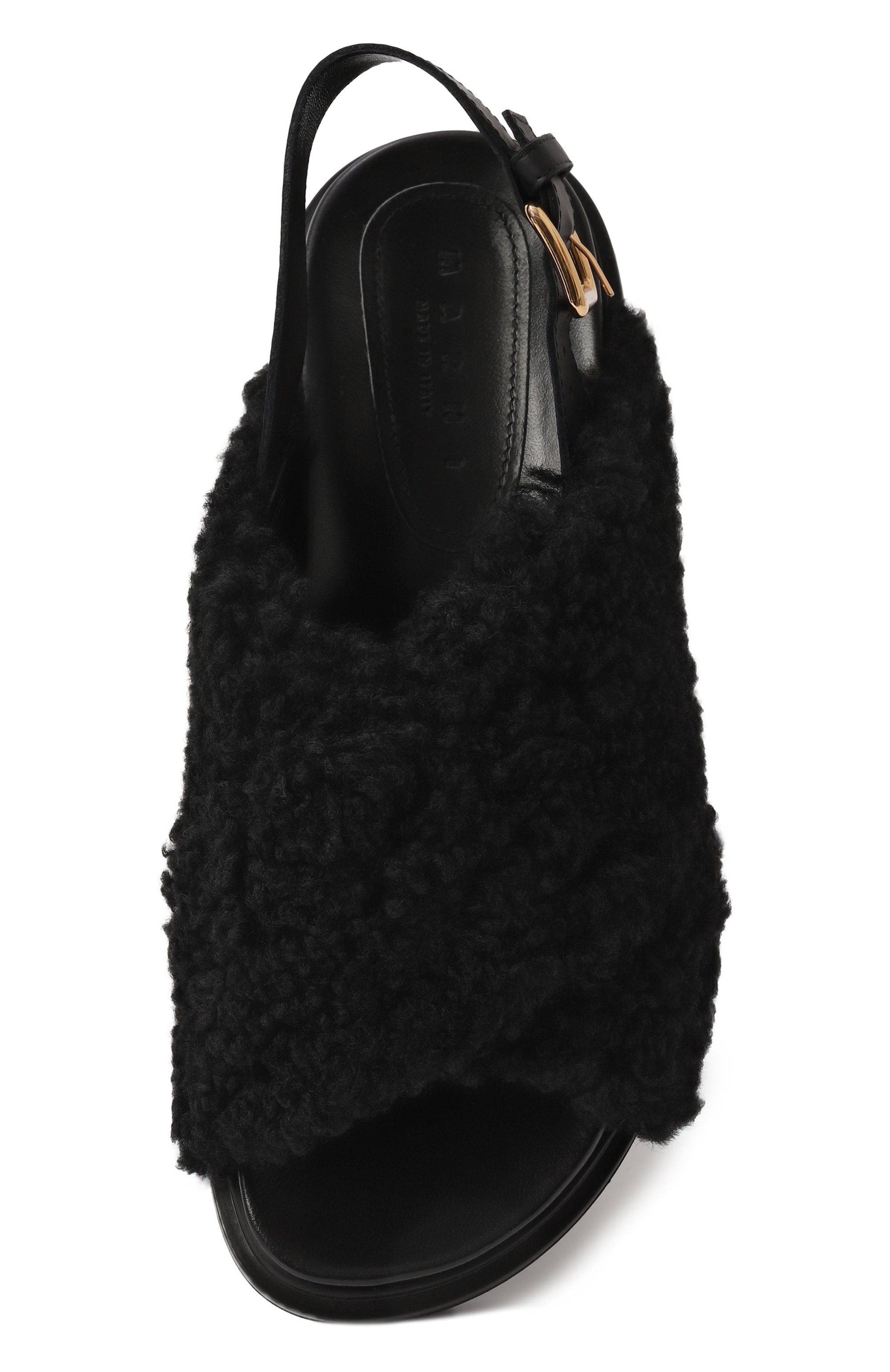 Сандалии fussbett из овчины MARNI, арт. FBMS005801/P9093, фото 6