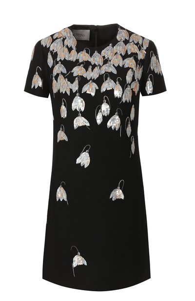 Женское платье из смеси шерсти и шелка VALENTINO, арт. SB3VAKJ31CF