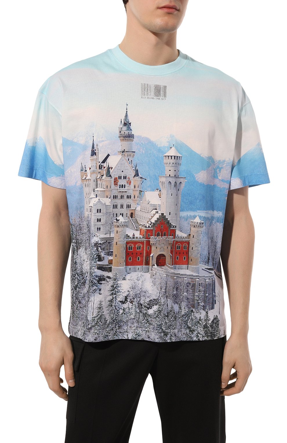 Хлопковая футболка VTMNTS, арт. VL16TR440L, фото 6