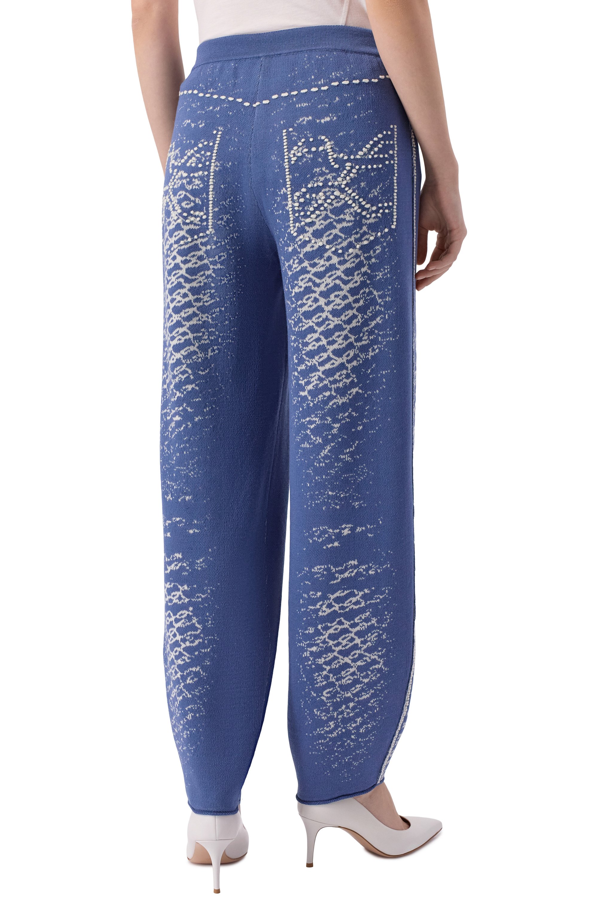 Брюки из шерсти и хлопка AND THE BRAND, арт. W26-P075-1202-419, фото 4