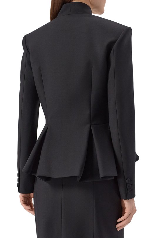 Шерстяной жакет Shervarli JA25-0019 Чёрный  JA25-0019 Фото 4