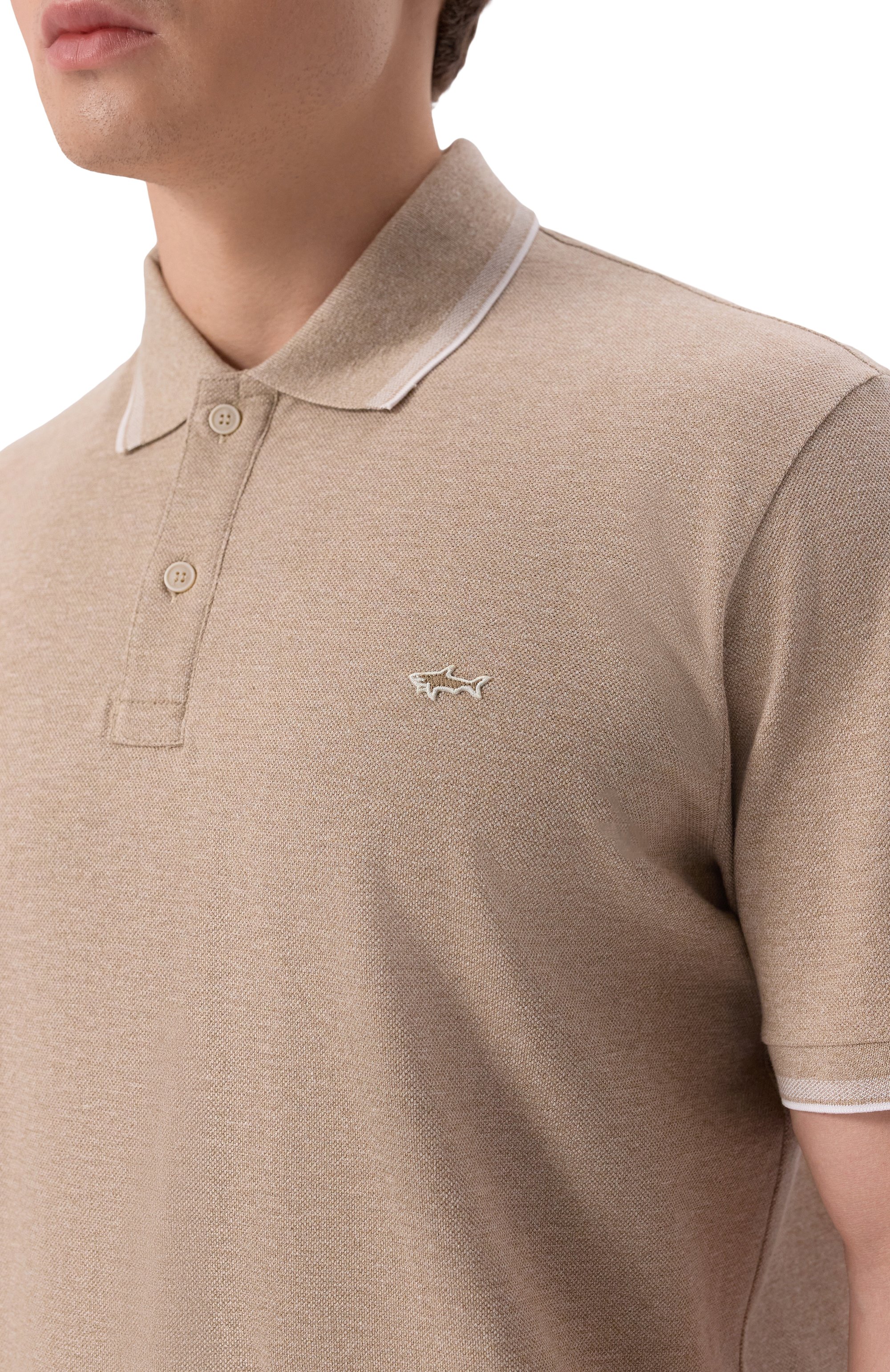 Хлопковое поло PAUL&SHARK, арт. 25411205, фото 5