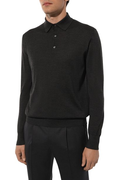 Поло из кашемира и шерсти AGNONA, арт. K306U18E/0V1809E, фото 3