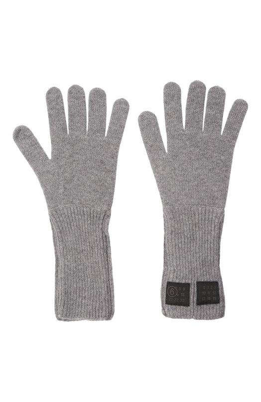 Шерстяные перчатки MM6 S62TS0078/M13198 Серый  S62TS0078/M13198 Фото 3
