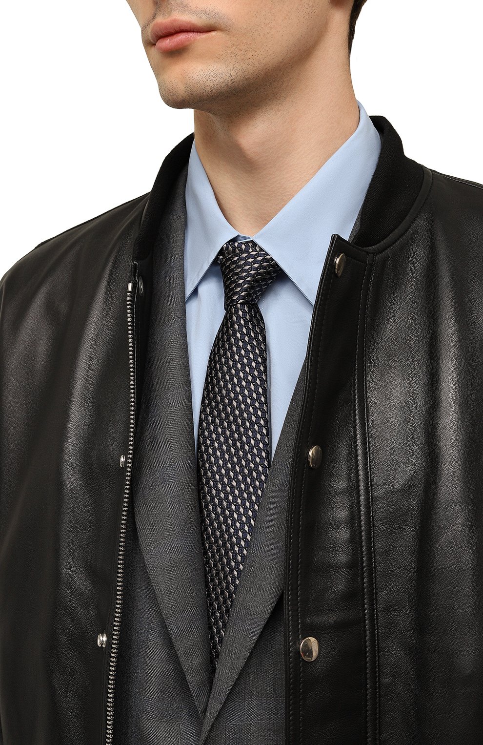 Шелковый галстук GIORGIO ARMANI, арт. 360054/3F927, фото 2