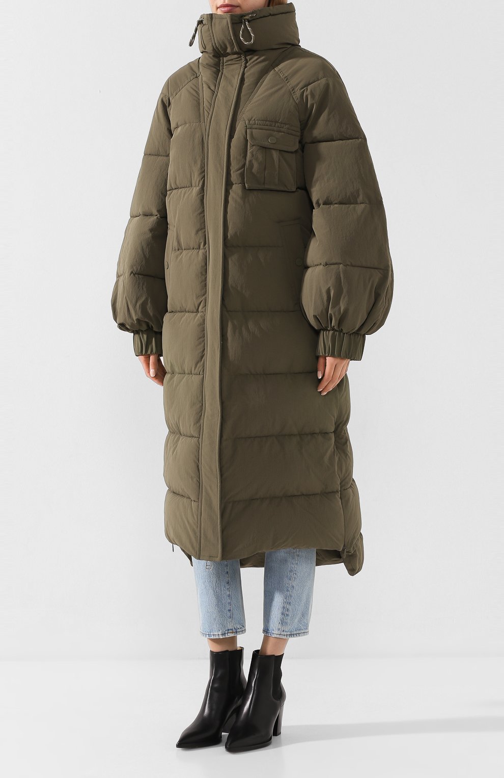 Стеганое пальто GANNI, арт. F4090, фото 3