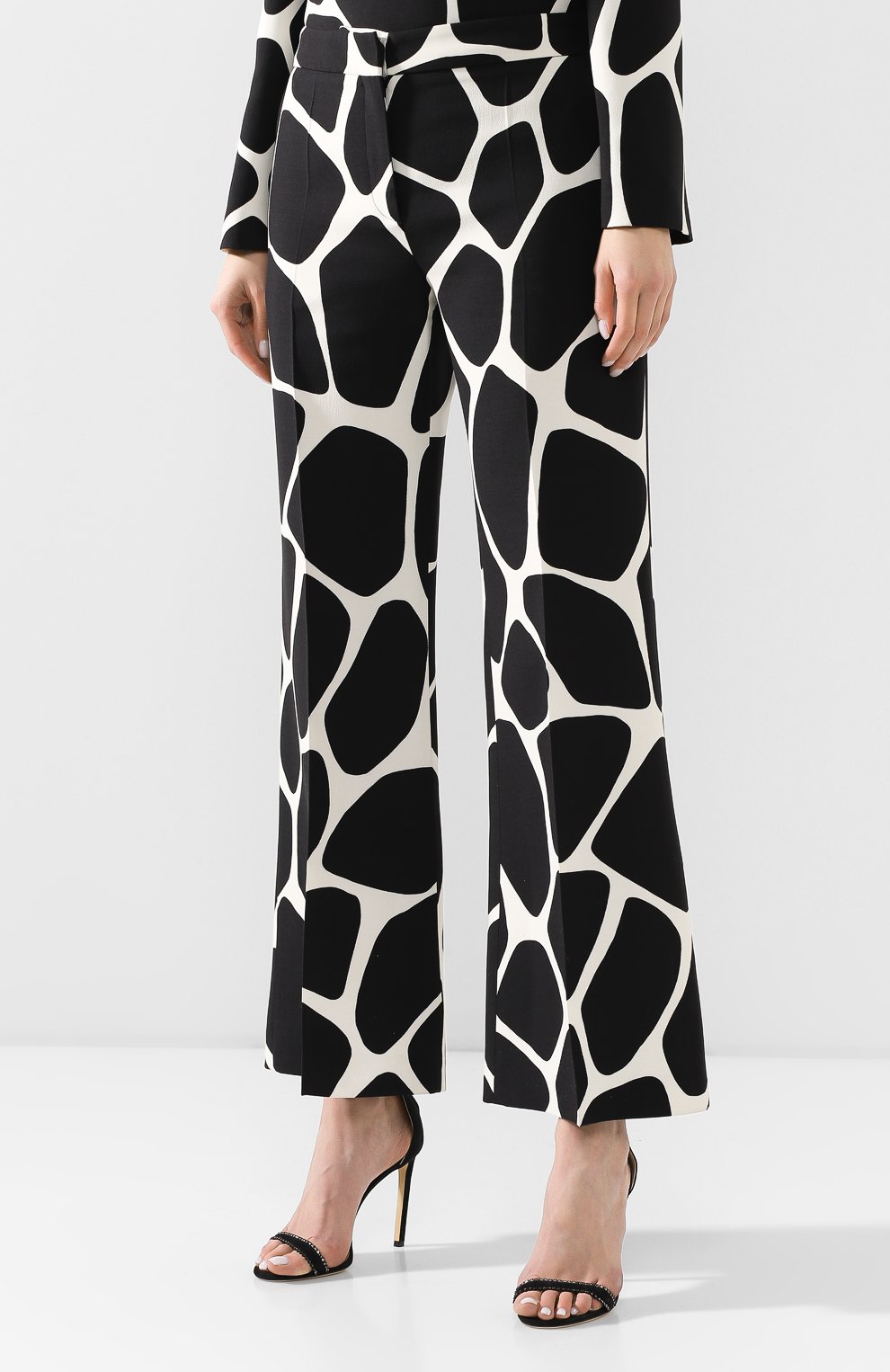 Брюки из смеси шерсти и шелка VALENTINO, арт. TB3RB3L555Y, фото 3