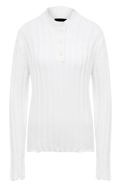 Хлопковый пуловер RTA, арт. WU069-7136WHT, фото 1