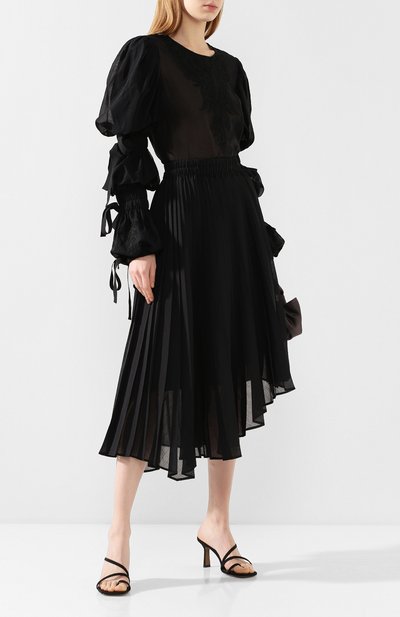 Хлопковая блузка DRIES VAN NOTEN, арт. 201-38607-9108, фото 2