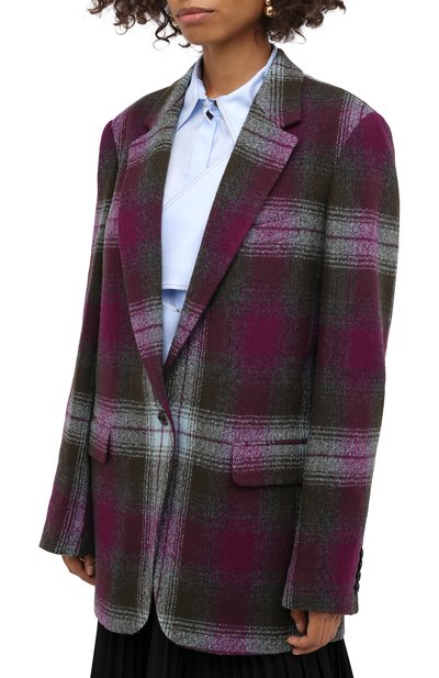 Шерстяной жакет DRIES VAN NOTEN, арт. 202-10430-1038, фото 4