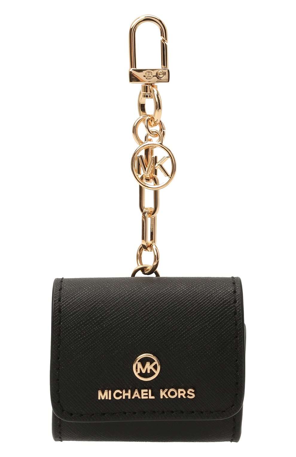 Чехол для airpods MICHAEL MICHAEL KORS черного цвета по цене 7880 руб., арт. 34H0GTML0L, фото 1 Чехол для airpods MICHAEL MICHAEL KORS, арт. 34H0GTML0L, фото 1