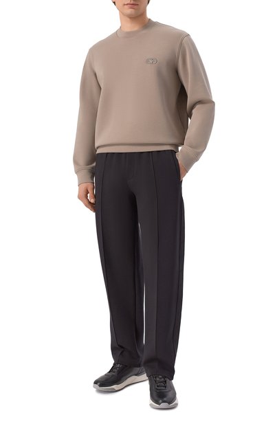 Хлопковый свитшот EMPORIO ARMANI, арт. EM004540/AF10013, фото 2